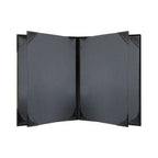 Thumbnail image #2 for Risch WOOD-6V 8.5X11 Wood Menu Cover, 8-1/2 x 11 in, Booklet, 6-View Case of 25