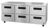 Thumbnail image #5 for Hoshizaki Steelheart 72-Inch Three-Section Undercounter Refrigerator with 6 Drawers