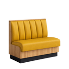 Thumbnail image #1 for ATSMFG ATS AT&S-ASD-KR36-6CH GR5/COM Single Upholstered Restaurant Booth, 30" Long x 36" High, 6-Channel Back