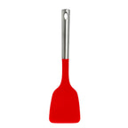 Thumbnail image #1 for Kadra Kitchenware Millvado M8571/C Solid Nylon Turner with Stainless Steel Handle, Red, 13.5" Case of 6