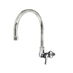 Thumbnail image #1 for Component Hardware Encore KL70-9001-RE1 Wall-Mount Pantry Faucet, Stainless Steel Rigid Gooseneck, Compression Valve, Low Lead