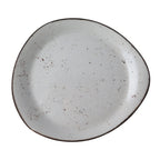 Thumbnail image #1 for Tableware Solutions USA Rustics by Continental 30PEB231-01 Oblong China Plate, 12 x 11 in, Pebble White Case of 12