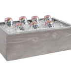 Thumbnail image #1 for Cal-Mil Aspen 3360-12-110 Ice Housing, 12-1/2 x 21-1/2 x 6 in, Gray-Washed Pine Wood