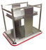 Thumbnail image #4 for Carter-Hoffmann Open Mobile Sheet Pan Tray Dispenser, 18 x 26 Inch, Single Stack