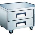 Thumbnail image #1 for Drago DRCB36 Refrigerated Chef Base, 6 cu. ft., 2 Drawers, 36.4"W, Stainless Steel, 33°F–40°F
