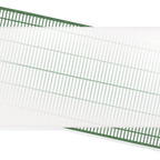 Thumbnail image #1 for Steel Works Stainless SW1848CPC Plastic Mat, clear, for wire shelving, 18" x 48", (pack of 4)