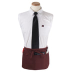 Thumbnail image #1 for Chef Revival CL3PWACBG-1 Burgundy Polyester Waist Apron, 25 x 11 in, 3 Pockets with Pen Pocket
