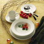 Thumbnail image #2 for International Tableware Dover DO-56 Porcelain Cappuccino Cup, 8 oz, with Handle Case of 3 Dozen