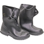 Thumbnail image #1 for AllPoints Foodservice Parts & Supplies 1331349 Rubber Decontamination Boots, 10" High, Men's Sizes 10–11, with Fasteners 1 Pair