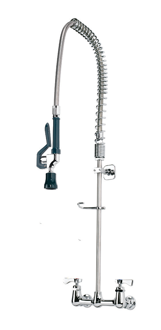 Product image #2 for Krowne Royal Series Wall-Mount Pre-Rinse Assembly, 8-Inch Centers, 35-Inch Hose, 1.2 GPM Spray Head