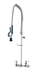 Thumbnail image #2 for Krowne Royal Series Wall-Mount Pre-Rinse Assembly, 8-Inch Centers, 35-Inch Hose, 1.2 GPM Spray Head