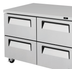 Thumbnail image #5 for Turbo Air Super Deluxe 48-Inch Two-Section 4-Drawer Undercounter Refrigerator