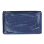 Thumbnail image #1 for Steelite International Steelite Revolution, Bluestone 17770550 Rectangular Alumina Vitrified Tray, Bluestone, 10-5/8 x 6-1/2 x 7/8 in