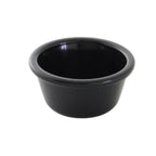 Thumbnail image #1 for Thunder Group PL537BL1 Round Black Plastic Ramekin, 3 oz Case of 24 Dozen