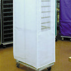 Thumbnail image #1 for Curtron Products Protecto® SUPRO-20-TW Full-Height PVC Rack Cover, Translucent White, Clear Window, 23"W x 28"D x 62"H