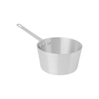 Thumbnail image #1 for Browne USA Foodservice Thermalloy® 5813902 Aluminum Saucepan, 2-1/2 qt., Tapered, Without Cover, Riveted Handle