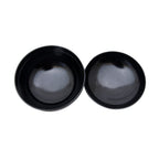 Thumbnail image #2 for Korin Inc Mokume NR-628 9 oz Black Melamine Round Bowl with Lid, 4-3/4" Diameter x 3-1/2"H