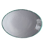Thumbnail image #1 for Steelite International Creations, Scape Clear 6512G377 Oval Glass Bowl, 19 oz, Clear, 11.625 x 8.25 x 2.625 in