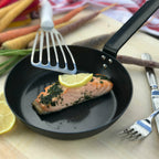 Thumbnail image #2 for Browne USA Foodservice Thermalloy® 573736 Carbon Steel Nonstick Fry Pan, 6.3" Diameter, Induction Ready