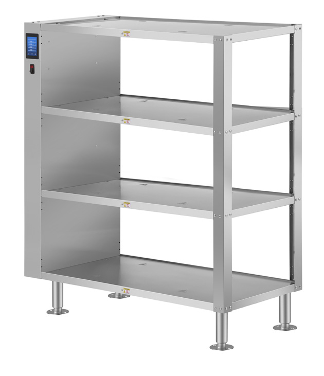 Product image #5 for KoolMore Four-Shelf Commercial Take-Out Warmer Cabinet with Touchscreen, Freestanding Stainless Steel