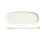 Thumbnail image #1 for Libbey Slenda 905356423 Oval Porcelain Tray, 15-1/8 x 5-3/4 in, Fully Vitrified