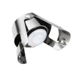 Thumbnail image #1 for TableCraft Products 398 Champagne Bottle Stopper, Chrome-Plated Stainless Steel, Dishwasher Safe Case of 24