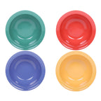 Thumbnail image #1 for G.E.T. Rio - EGS B534B-MIX Round Melamine Bowl, 13 oz, 5-3/4" Diameter x 2"H, Assorted Colors