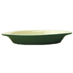 Thumbnail image #1 for International Tableware WRO-8-EW-G 8 oz Oval Ceramic Welsh Rarebit Dish with Handles Case of 3 Dozen