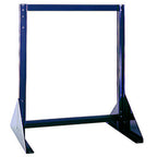 Thumbnail image #1 for Quantum QFS224 Tip-Out Bin Floor Stand, Double-Sided, 14-Gauge Steel, Black Coated Finish