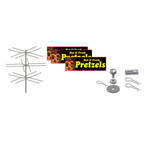 Thumbnail image #1 for Gold Medal Products 5553-002 Pretzel Cabinet Kit with Large Pretzel Rack and Graphics