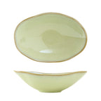 Thumbnail image #1 for Tuxton China Artisan GAS-402 Oblong Ceramic Pasta Bowl, 11-1/2 oz., 7-1/2" x 5-1/4" x 2-1/4"H 1 Dozen