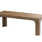 Thumbnail image #2 for Cal-Mil Melrose 27005-7-136 Rectangular Wood Buffet Riser, 20" x 7" x 7"H, Chocolate Brown