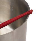 Thumbnail image #2 for JB Prince Rubbermaid U599 13 13" Rubber Spoonula with Cupped Blade and Red Handle