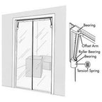 Thumbnail image #1 for AllPoints Foodservice Parts & Supplies 1241280 Swinging Door, 78" x 36", Two Flexible Thermal Plastic Panels
