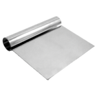Thumbnail image #1 for Thunder Group SLTHDS005 Stainless Steel Dough Scraper, 5-1/4" x 4-1/4", Satin Finish, Round Handle Case of 72