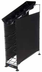 Thumbnail image #2 for Wireworks High-Capacity 4-Tier Countertop Cup Dispenser and Lid Organizer with Side Panels, 3 Dispensers