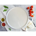 Thumbnail image #2 for Mikasa Hospitality ID Fine 5315875 Round Fine China Pizza Plate, 12.2-Inch Case of 6