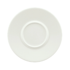 Thumbnail image #1 for Libbey Schonwald, Premiere 9306909 Round Porcelain Saucer, 5-1/4" Diameter, 1-7/8" Well