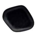Thumbnail image #1 for Steelite International Delfin, Marisol Black 7000DD011 Rectangular Melamine Platter, Black, 12 x 10 x 1-1/2 in