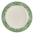 Thumbnail image #1 for Steelite International HL Ivory HL30463925 China Coupe Plate, 6-1/2", Willow Rim Green Case of 3 Dozen