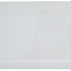 Thumbnail image #1 for ATSMFG Stone Mountain STM-KES-0812 ATS MFG Rectangular Ceramic Platter, 8 x 12 in, Super White, Dishwasher/Oven/Microwave Safe