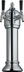 Thumbnail image #5 for Perlick Napoli 2-Faucet Glycol-Cooled Countertop Draft Beer Tower, Polished Chrome