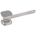 Thumbnail image #1 for Stanton Trading 418 1-Piece Aluminum Steak Tenderizer, Flat Fine Head, 10-3/4" Long, 2-3/4" Square Head Case of 36