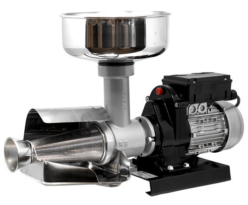Product image #2 for Trento Electric Tomato Squeezer with Cast Iron Body and Stainless Steel Filter Cone