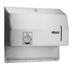Thumbnail image #1 for Eagle Group DP-20 Wall-Mounted Stainless Steel C-Fold Paper Towel Dispenser with Electronic-Eye Soap Dispenser