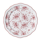 Thumbnail image #1 for Steelite International Folio, Porcelain 62545FP810 Round Porcelain Rim Plate, 11-1/4", Scalloped Edge 1 Dozen