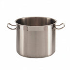 Thumbnail image #1 for Libertyware SSPOT09 9-Quart Induction Stock Pot, 18/8 Stainless Steel with Aluminum-Clad Bottom, Without Cover Case of 4