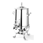 Thumbnail image #1 for Eastern Tabletop Park Avenue 3115B Coffee Chafer Urn, 5 Gallon, Tower Lid, Stainless Steel, Canned Heat