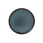 Thumbnail image #1 for Cardinal Harvest Blue By Dudson HB102 Round Vitrified Ceramic Walled Plate, 10-1/4" Case of 6