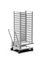 Thumbnail image #2 for UNOX USA 16-Pan 18 x 26 Inch 316L Stainless Steel Oven Trolley